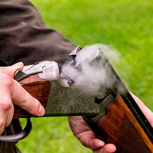 Clay Pigeon Shooting in the Yorkshire Dales - Smoking Gun Clay Pigeon Shooting in the Yorkshire Dales - Smoking Gun